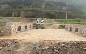 Arch stone bridges Peis Rwanda